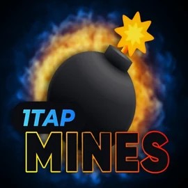 1Tap Mines slot visual from Turbo Games available on instant-casinoo.com