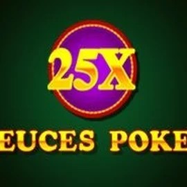 25x Deuces Poker slot icon by iSoftBet, available at Instant Casino