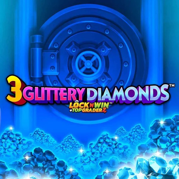 Try 3 Glittery Diamonds slot by PearFiction Studios on instant-casinoo.com – logo image