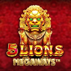 Slots logo of 5 Lions Megaways from Pragmatic Play at Instant Casino
