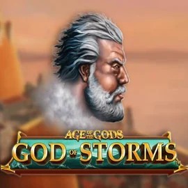 Age Of The Gods: God of Storms logo by Playtech at Instant Casino