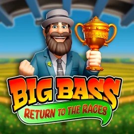 Big Bass Return to the Races logo by Pragmatic Play at Instant Casino
