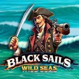 Black Sails Wild Seas logo by Infinity Dragon Studios Instant Casino