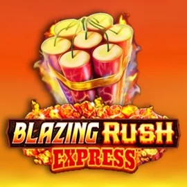 Blazing Rush Express logo by AreaVegas at Instant Casino