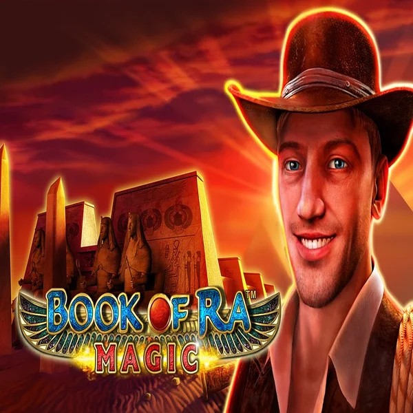 Book of Ra Magic logo by Greentube Instant Casino