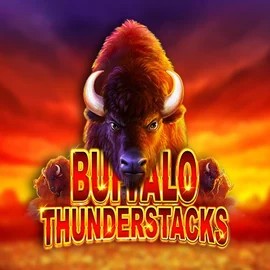 Buffalo Thunderstacks slot visual from Amatic Industries available on instant-casinoo.com