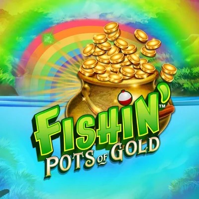 Fishin Pots Of Gold logo by Gameburger Studios at Instant Casino