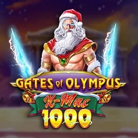 Gates of Olympus Xmas 1000 slot logo by Pragmatic Play at Instant Casino