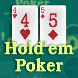 Hold em Poker slot visual from OneTouch Games available on instant-casinoo.com