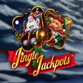 Jingle Jackpots logo by Dragon Gaming Instant Casino