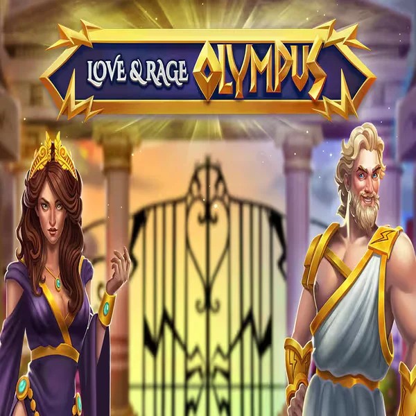 Love and Rage Olympus slot logo by Greentube at Instant Casino