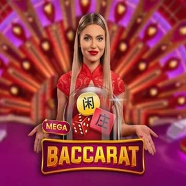 Mega Baccarat logo – Live Casino by Pragmatic Play at Instant Casino