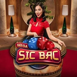 Mega Sic Bac online game logo by Pragmatic Play on instant-casinoo.com