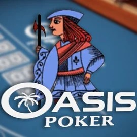 Oasis Poker game by Nucleus Gaming – logo hosted on Instant Casino