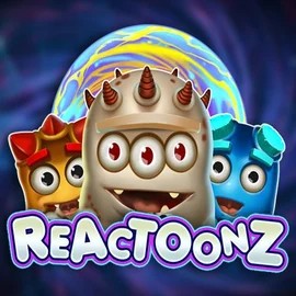 Reactoonz logo – Slots by Play'n GO at Instant Casino