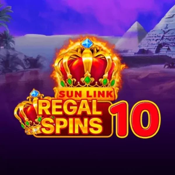 Regal Spins 10 logo by PatePlay Instant Casino