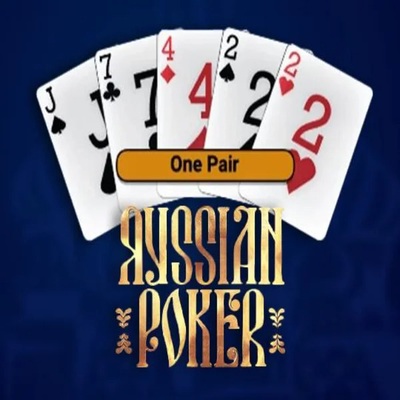 Russian Poker logo – Table Games by OneTouch Games at Instant Casino
