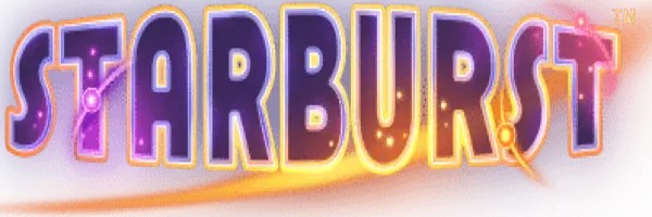 Slots logo of Starburst from NetEnt at Instant Casino