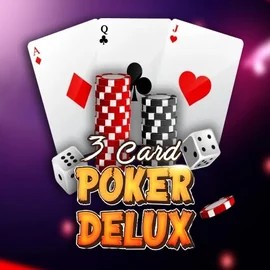 Try Three Card Poker Delux slot by Urgent Games on instant-casinoo.com – logo image